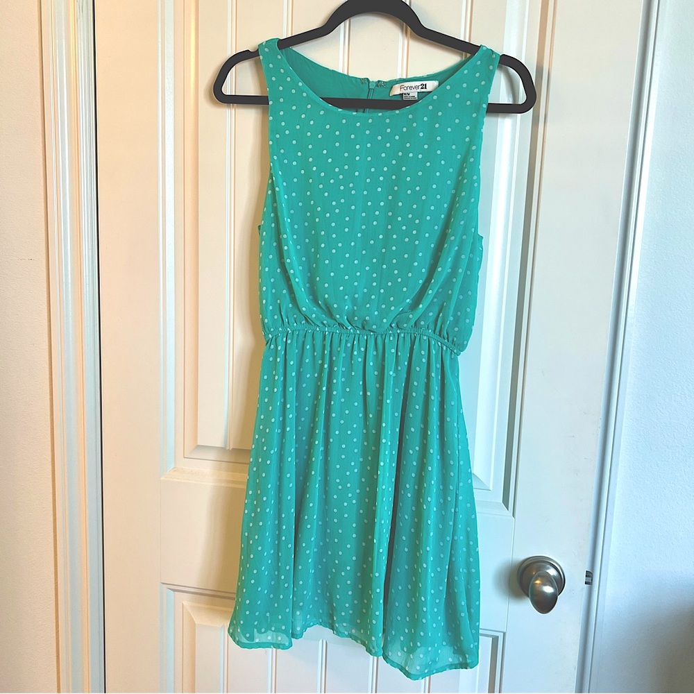 Forever 21, polkadot, mini dress